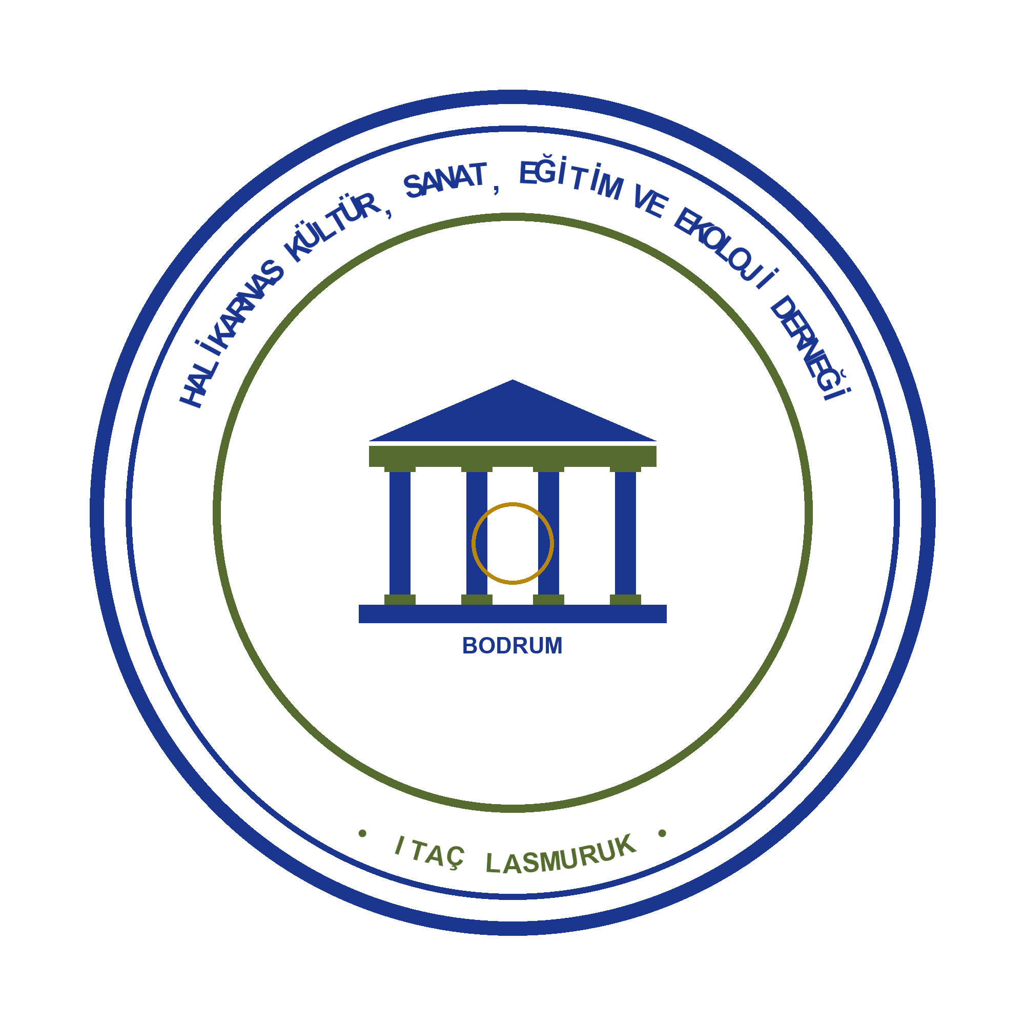Halikarnas Kültür, Sanat, Eğitim ve Ekoloji Derneği Logosu