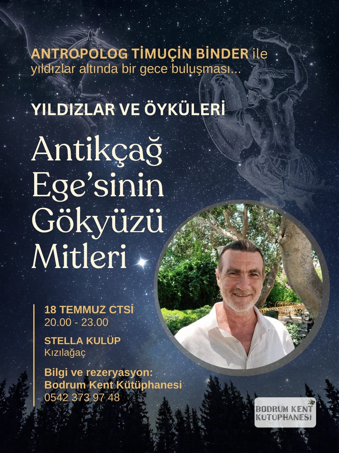 Antropolog & Arkeolog Timuçin Binder ile Antik Çağ Ege’sinin Gökyüzü Mitleri